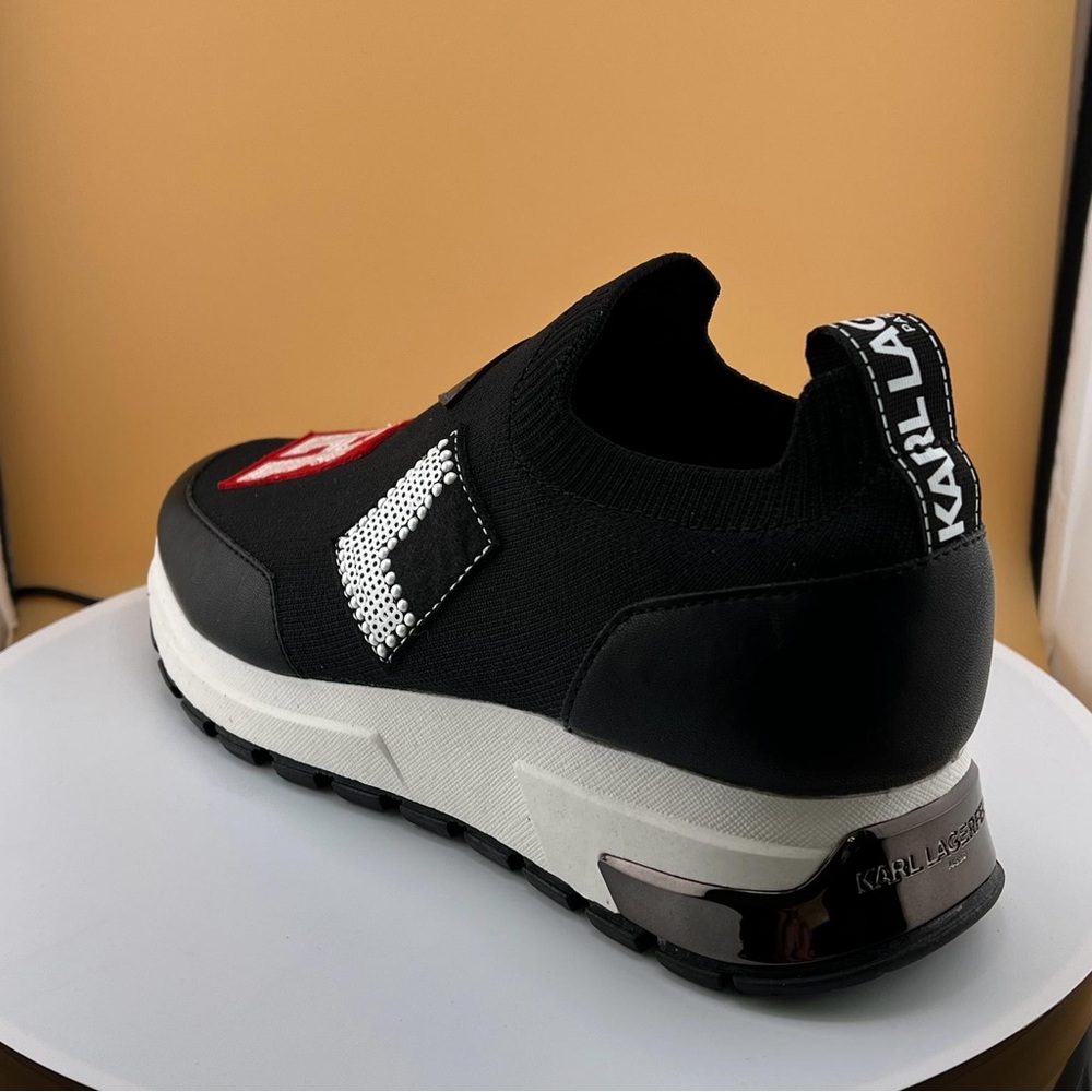 Karl Lagerfeld Paris Women’s Meadow Graphic Slip-On Sneakers. New - Picture 6 of 12